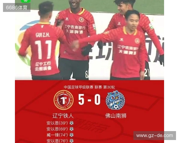 上演帽子戏法,辽宁铁人球员安以恩当选中甲第30轮最佳球员 上演帽子戏法,辽宁铁人球员安以恩当选中甲第30轮最佳球员